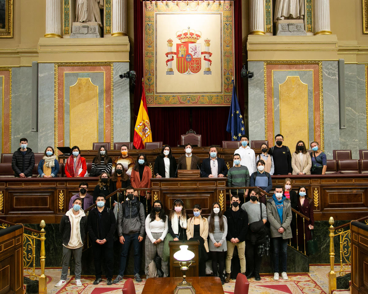 Visita Congreso de los Diputados